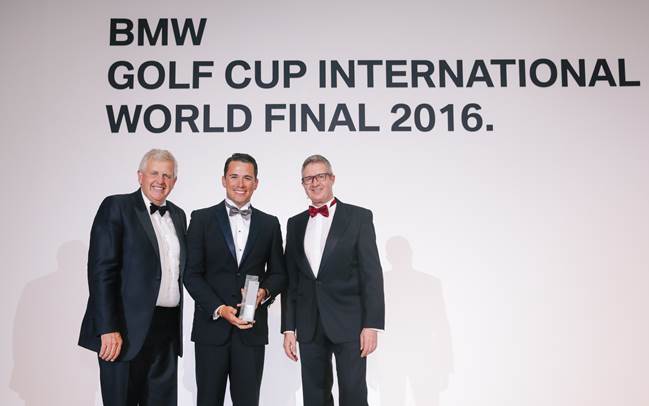 Felipe Olvera obtiene el primer lugar en la BMW Golf Cup International World Final