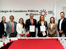 ITAM y Colegio de Contadores Públicos de México firman convenio para impulsar la formación de futuros contadores