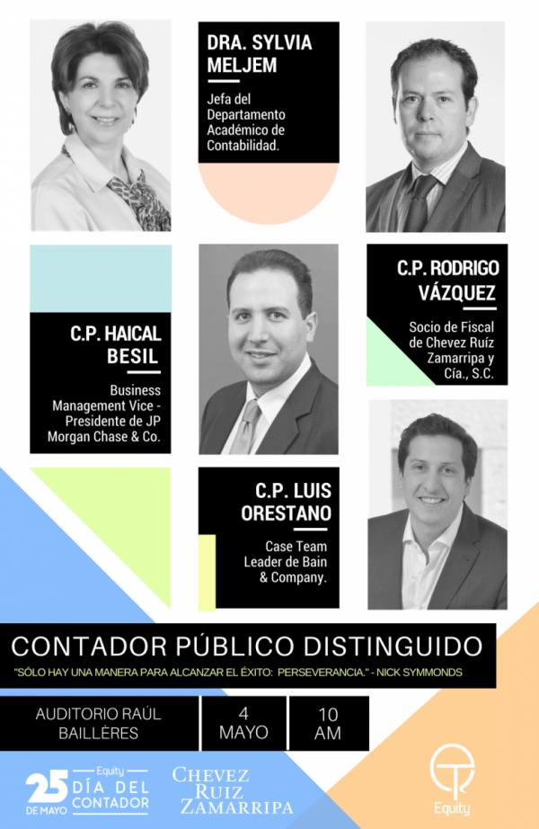 Panel: Contador Público Distinguido