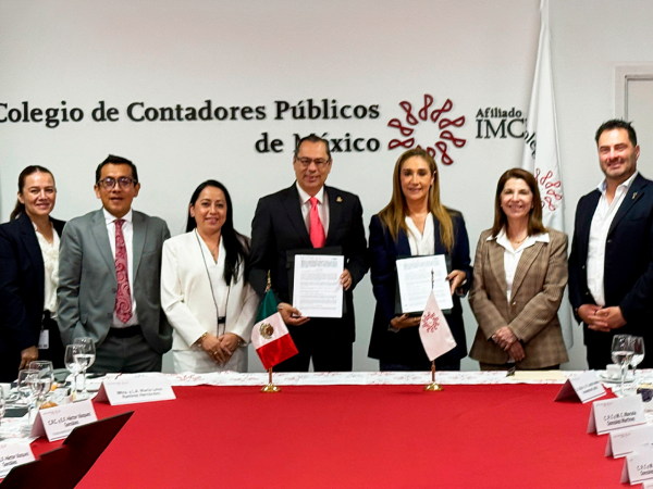 ITAM y Colegio de Contadores Públicos de México firman convenio para impulsar la formación de futuros contadores