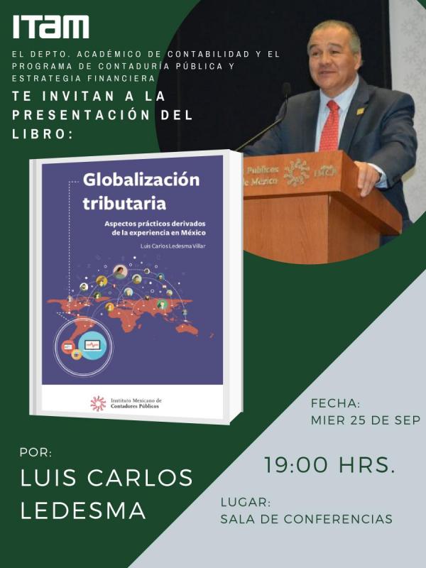 Presentación del libro  "Globalización Tributaria"